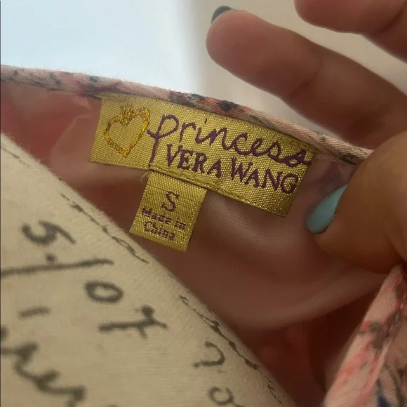 Pink Floral Vera Wang Dress - Picture 5 of 5